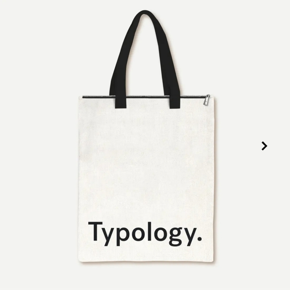 Typology Tote Bag